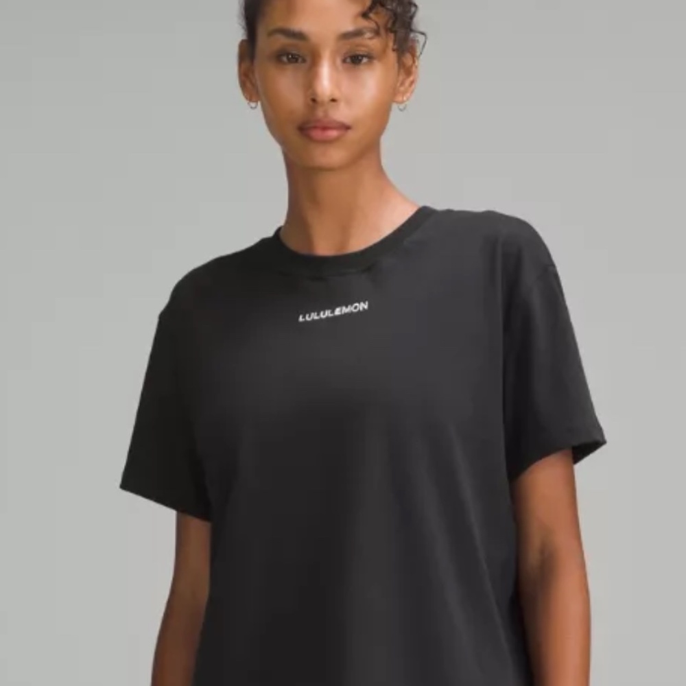 Lululemon Relaxed-Fit Cotton Jersey T-Shirt (Size 4)